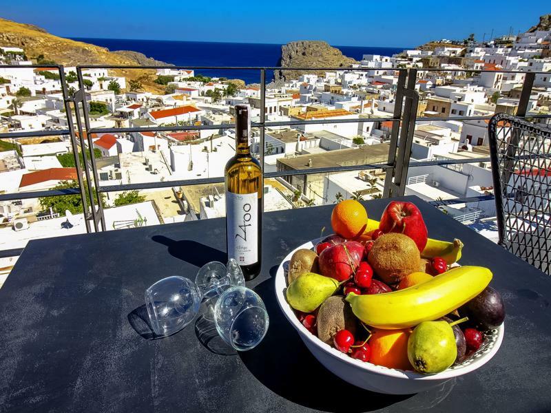 Lindos Beauty Apartment Bagian luar foto